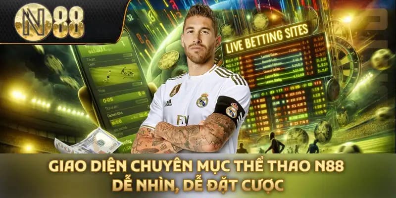 Trải nghiệm người dùng tại thể thao N88